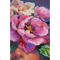 Main Bead Embroidery Kit "Blooming Thoughts" 26x39 cm AAB-958