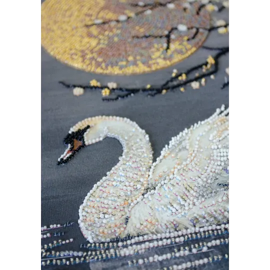 Haupt-Perlenstickerei-Set "Wenn die Seele blüht" 20x40 cm AAB-957