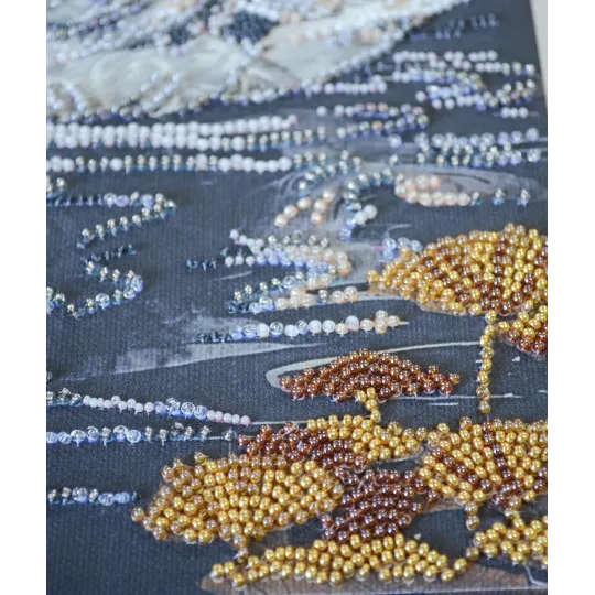 Haupt-Perlenstickerei-Set "Wenn die Seele blüht" 20x40 cm AAB-957