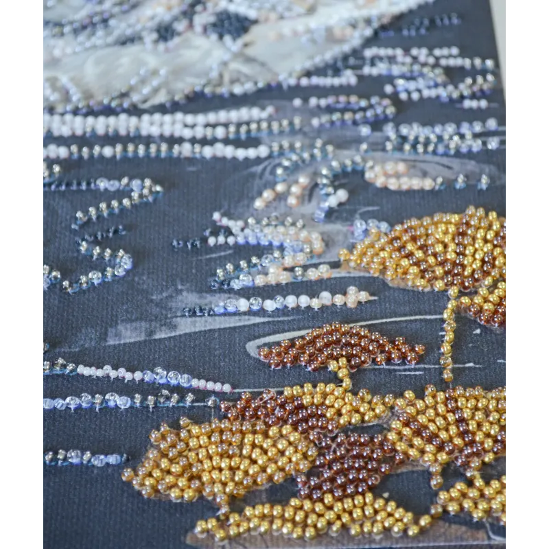 Haupt-Perlenstickerei-Set "Wenn die Seele blüht" 20x40 cm AAB-957