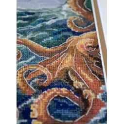 Cross-stitch kit "The abyss" 18x27 cm AAH-292