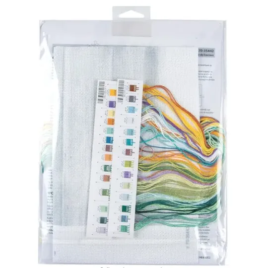 Kreuzstich-Set "Zitronen-Glas" 35x25 cm D70-35442