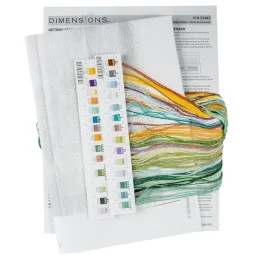 Набор для вышивания крестиком "Лимонный горшок" 35x25 см D70-35442