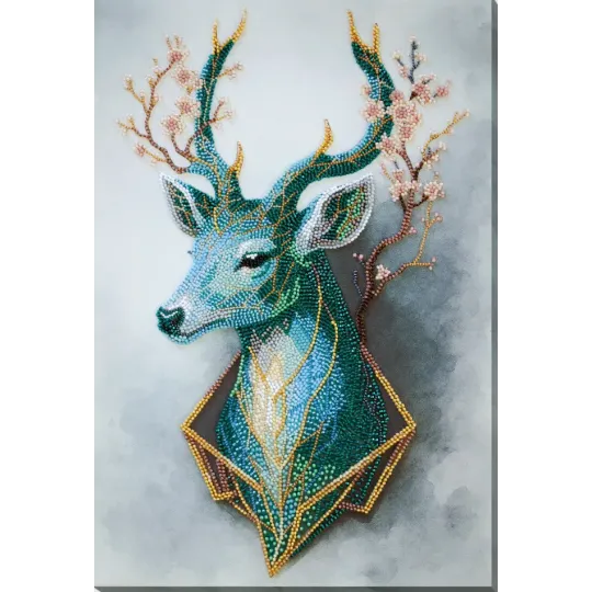 Main Bead Embroidery Kit "Forest Spirit" 24x36 cm AAB-956