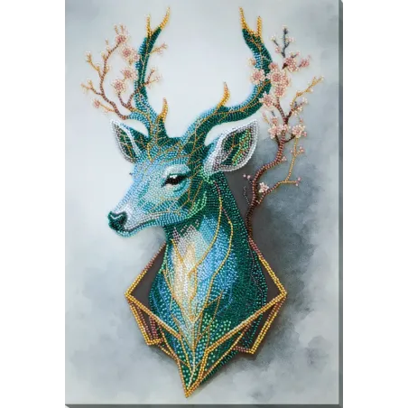 Main Bead Embroidery Kit "Forest Spirit" 24x36 cm AAB-956