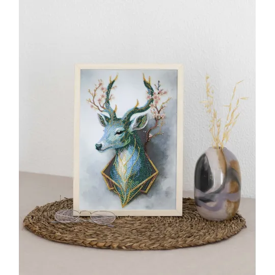 Main Bead Embroidery Kit "Forest Spirit" 24x36 cm AAB-956