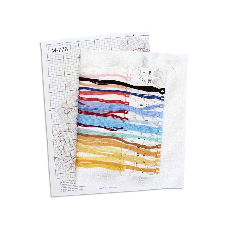 Cross stitch kit "Fun bathing" 15x20 cm SM-776