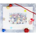 Cross stitch kit "Festive round dance" 13x20 cm SM-993