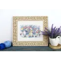 Cross stitch kit "Festive round dance" 13x20 cm SM-993