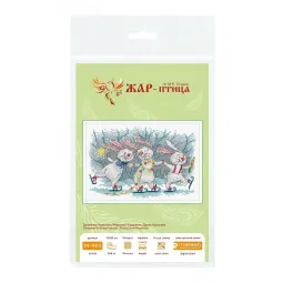 Cross stitch kit "Festive round dance" 13x20 cm SM-993