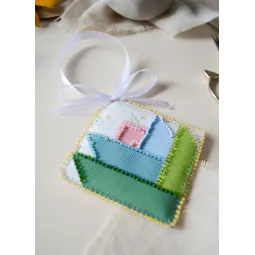 Décoration "Doux miel" 13.2x6.6 cm AABT-048