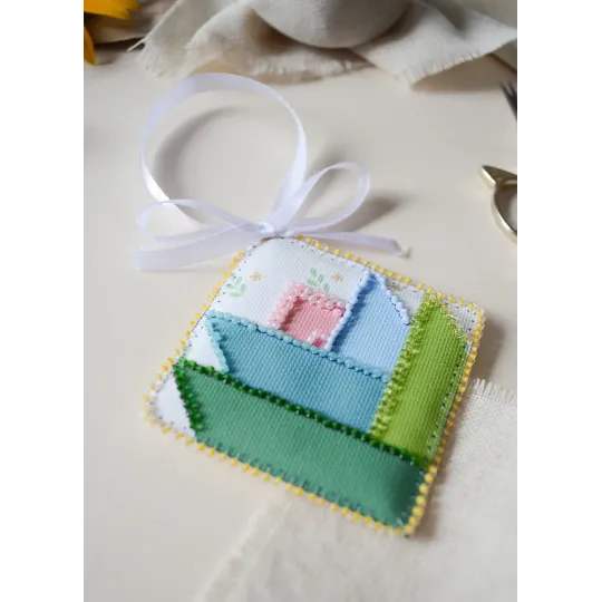 Décoration "Doux miel" 13.2x6.6 cm AABT-048