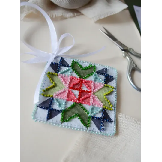 Dekoration "Frühlingskaleidoskop" 13.2x6.6 cm AABT-047