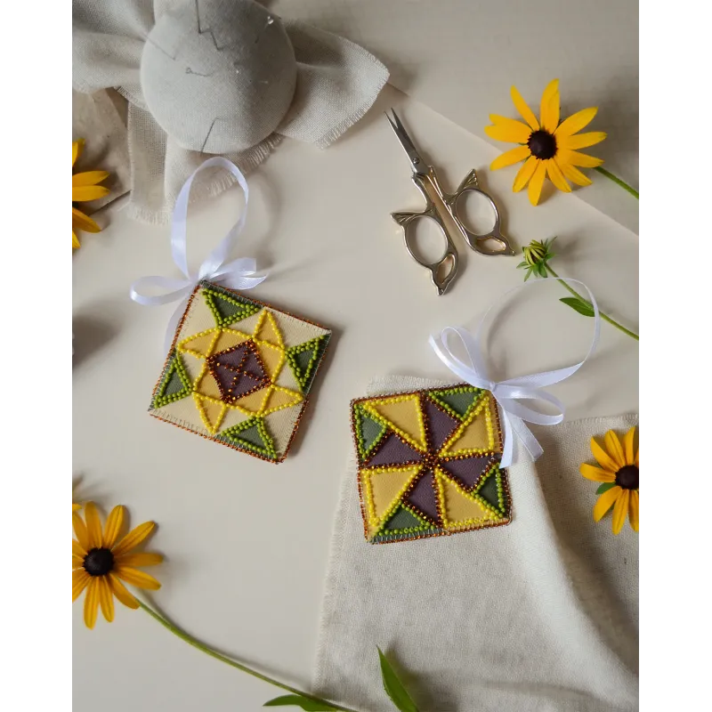 Décoration "Motif du soleil" 13,2x6,6 cm AABT-044