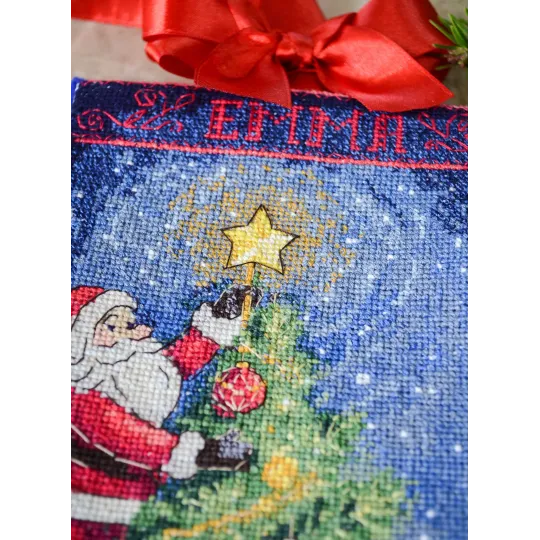 Kit de démarrage point de croix "Spark the celebration" 18x27 cm AAHH-001