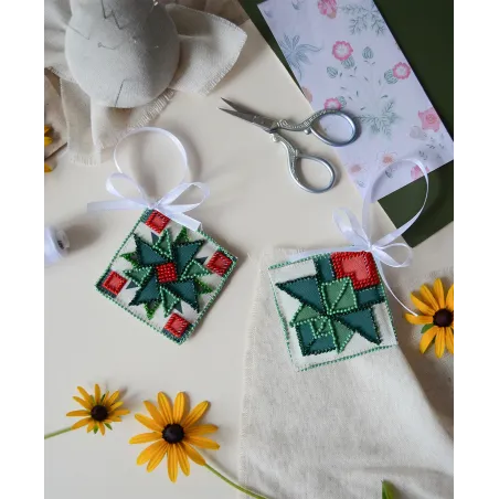 Dekoration „Rosebud“ 13,2x6,6 cm AABT-045