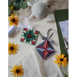 Décoration "Rosebud" 13.2x6.6 cm AABT-045