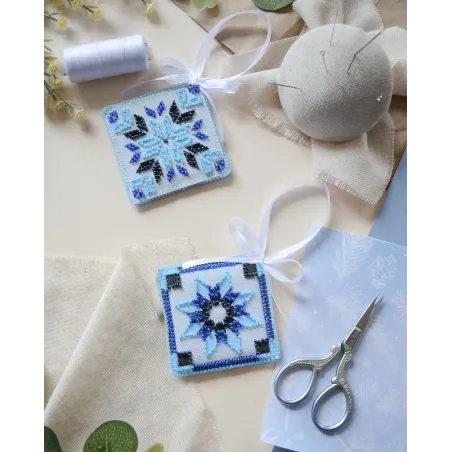 Dekoracija "Žiemos nuotaikos" 13,2x6,6 cm AABT-046