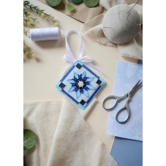 Dekoration "Winter Vibes" 13,2x6,6 cm AABT-046