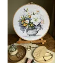 Cross stitch kit "Floral Etude" 23 х 24 cm SANTS-13