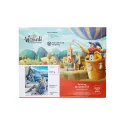 Kit de peinture par numéros Wizardi. Bouquet champêtre 40x50 cm B129 0125