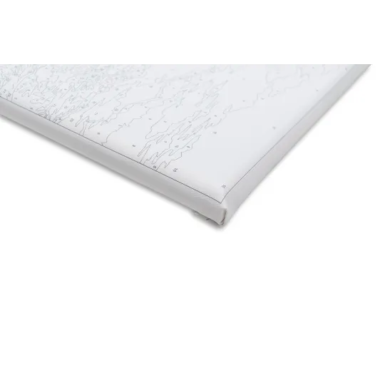 Wizardi Malen nach Zahlen-Set. Landblumenstrauß 40x50 cm B129 0125