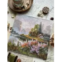 Cross stitch kit "Land of mists" 19x19 cm SANK-69