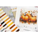 Kreuzstich-Set. "Herbstkürbis" 19x18 cm SB1434