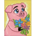 (D) Romantic Piggy  15*20 cm WD2294