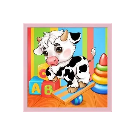 (SALE) Bull Pyatnyshko 25x25 cm AZ-1888
