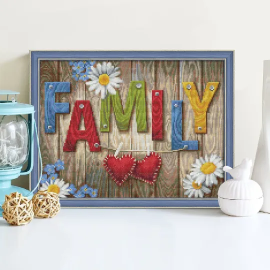 (Sale) Familie 40x30 cm AZ-1798