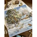 Kreuzstich-Set "Frost und Sonne" 19 х 19 cm SANM-42