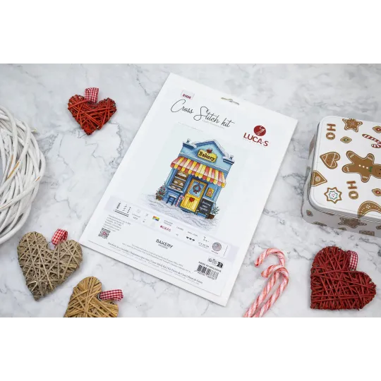 Cross Stitch Kit "Bakery" 17x20 cm SB1430