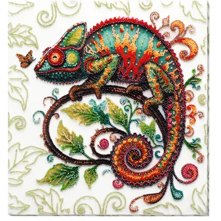 Hauptperlenstickerei-Set "Der Meister der Reinkarnationen" 24x36 cm AAB-936