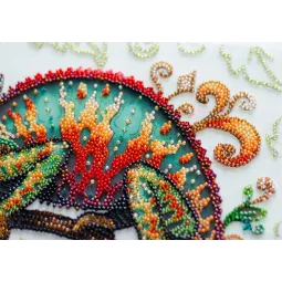 Hauptperlenstickerei-Set "Der Meister der Reinkarnationen" 24x36 cm AAB-936