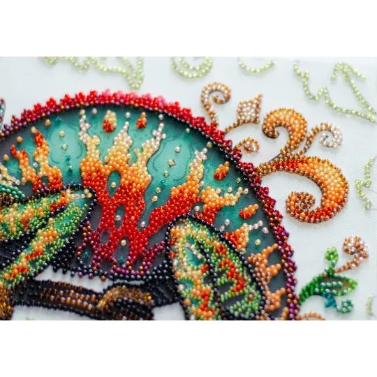 Main Bead Embroidery Kit "The master of reincarnations" 24x36 cm AAB-936