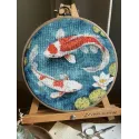Cross stitch kit "Carps" 21,5 х 20 cm SANK-71
