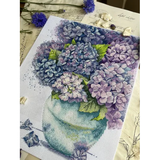 Kryželiu siuvinėjimo rinkinys "Amžina vasara" 23 х 29 cm SANB-30