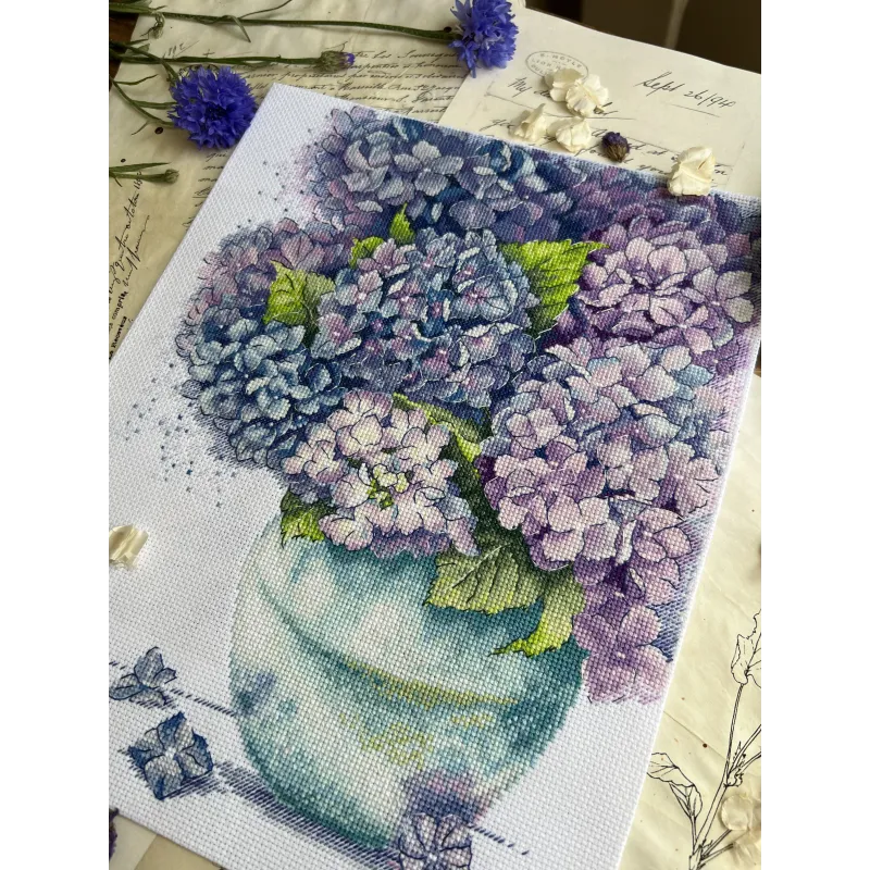 Kryželiu siuvinėjimo rinkinys "Amžina vasara" 23 х 29 cm SANB-30