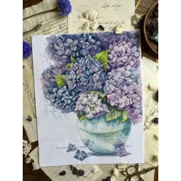 Kryželiu siuvinėjimo rinkinys "Amžina vasara" 23 х 29 cm SANB-30