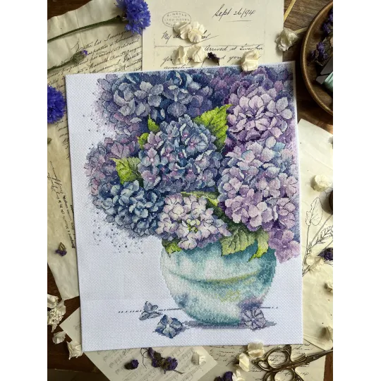 Kryželiu siuvinėjimo rinkinys "Amžina vasara" 23 х 29 cm SANB-30