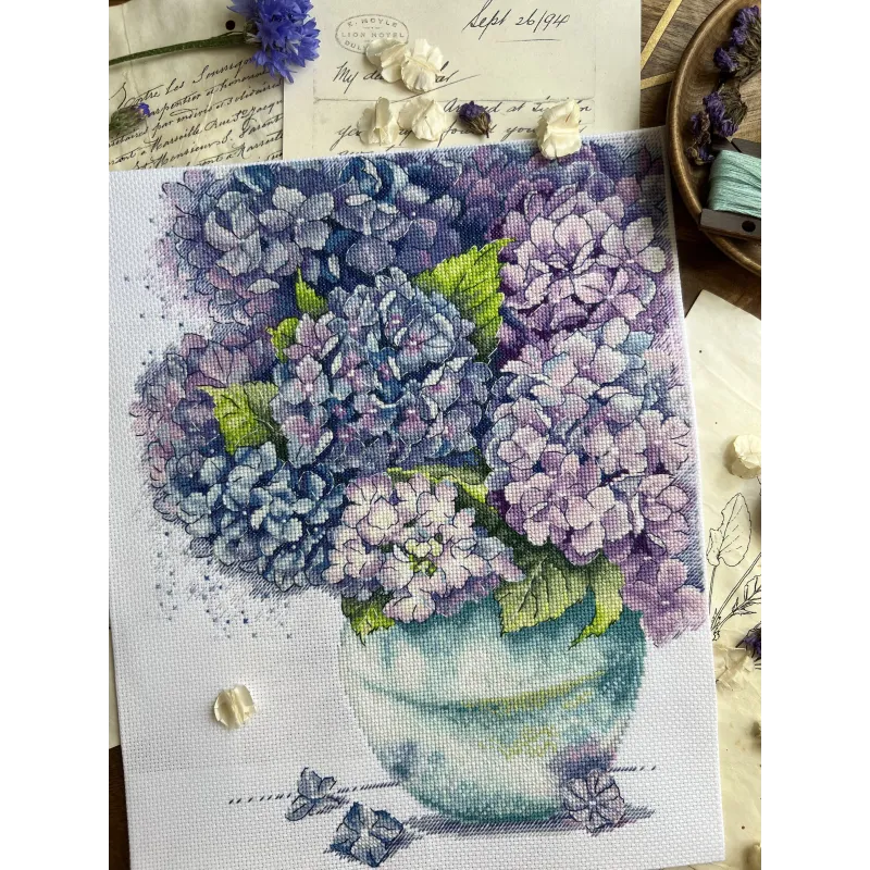 Kryželiu siuvinėjimo rinkinys "Amžina vasara" 23 х 29 cm SANB-30