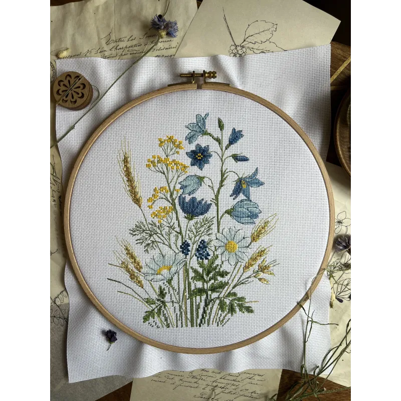 Cross stitch kit "Bells" 17 х 21,5 cm SANK-72