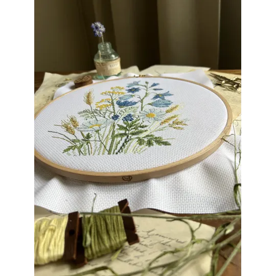 Kreuzstich-Set "Glocken" 17 х 21,5 cm SANK-72