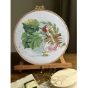Kreuzstich-Set "Flower Bustle" 19 х 15,5 cm SANTS-12