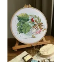 Kreuzstich-Set "Flower Bustle" 19 х 15,5 cm SANTS-12
