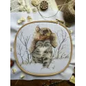 Cross stitch kit "Master's hunt" 22,5 х 19 cm SANB-29