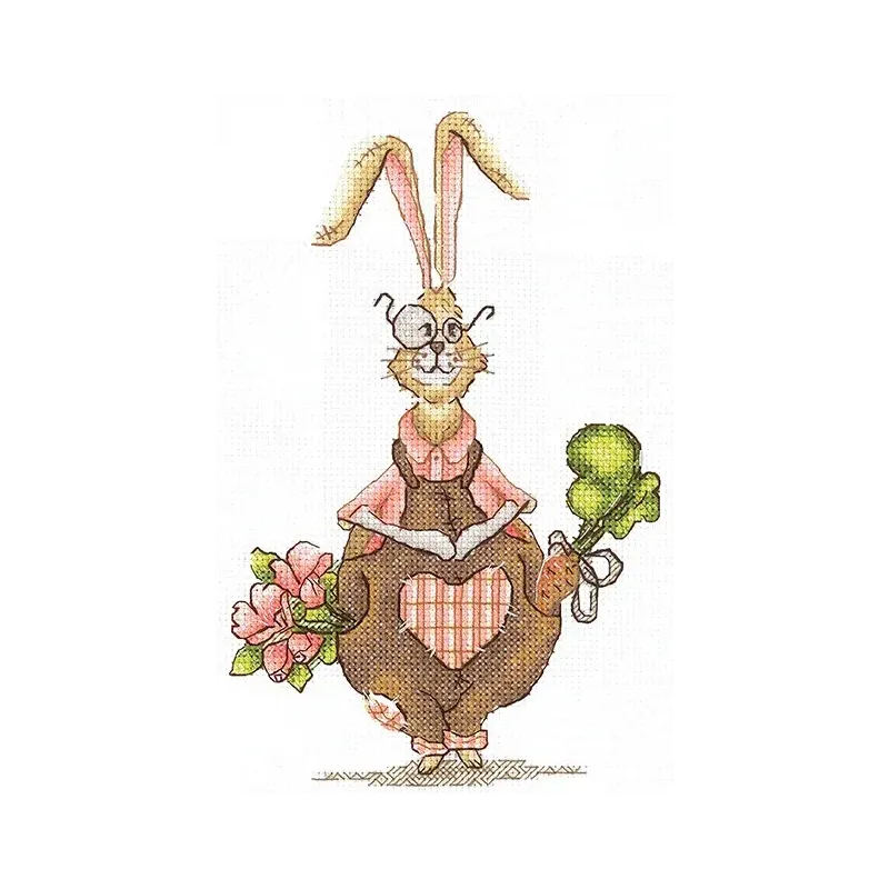 Cross stitch kit "Hobby gardener" 13 х 20 cm SANS-75 (ES)