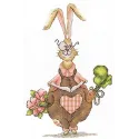 Cross stitch kit "Hobby gardener" 13 х 20 cm SANS-75 (ES)