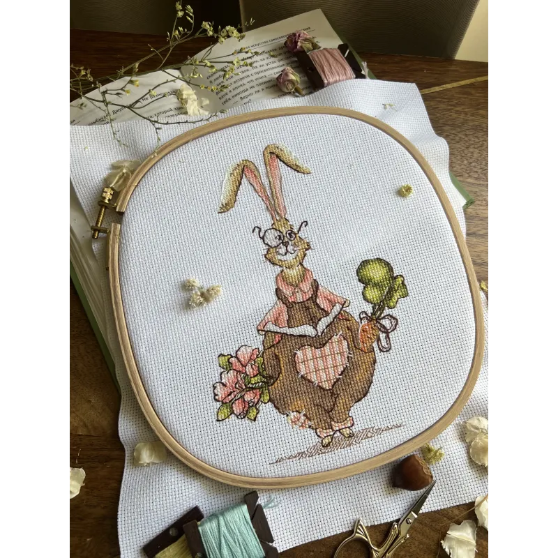 Cross stitch kit "Hobby gardener" 13 х 20 cm SANS-75